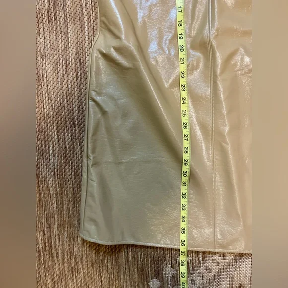 Tall Vegan Leather Shift Dress | Banana Republic | Brand New w/ Tags | Medium - Picture 6 of 11